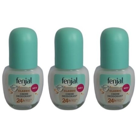 Fenjal Classic Cream Deodorant Roll-On 24 Hour Protection and Care 50ml