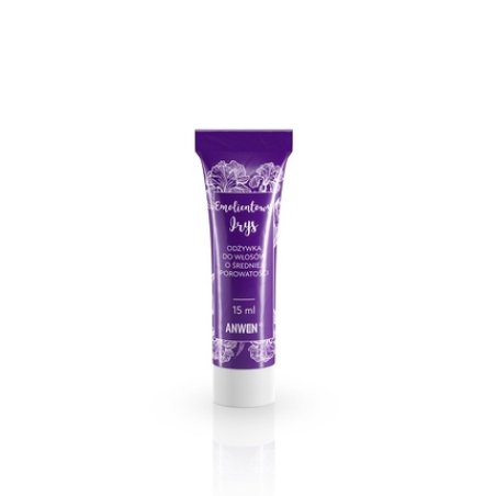 Anwen Emollient Iris Mini Conditioner For Medium Porosity Hair, 15ml