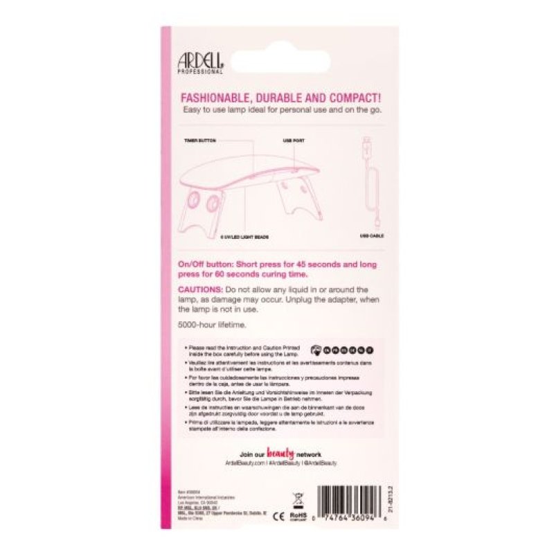 Ardell Nail Addict sèche-ongles 6 W UV LED