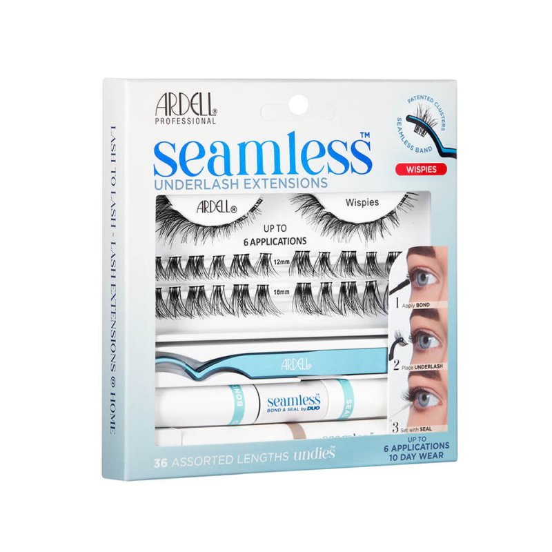 Ardell Seamless Underlash Extensions Wispies Kit with Duo Bond and Seal 6 Applications
