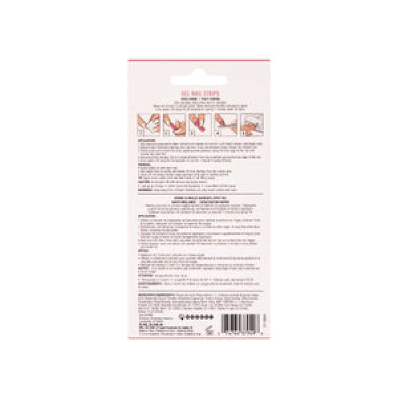 Ardell Nail Addict Gel Nail Strips Finger nails Rose Monochromatic 16 pc(s)