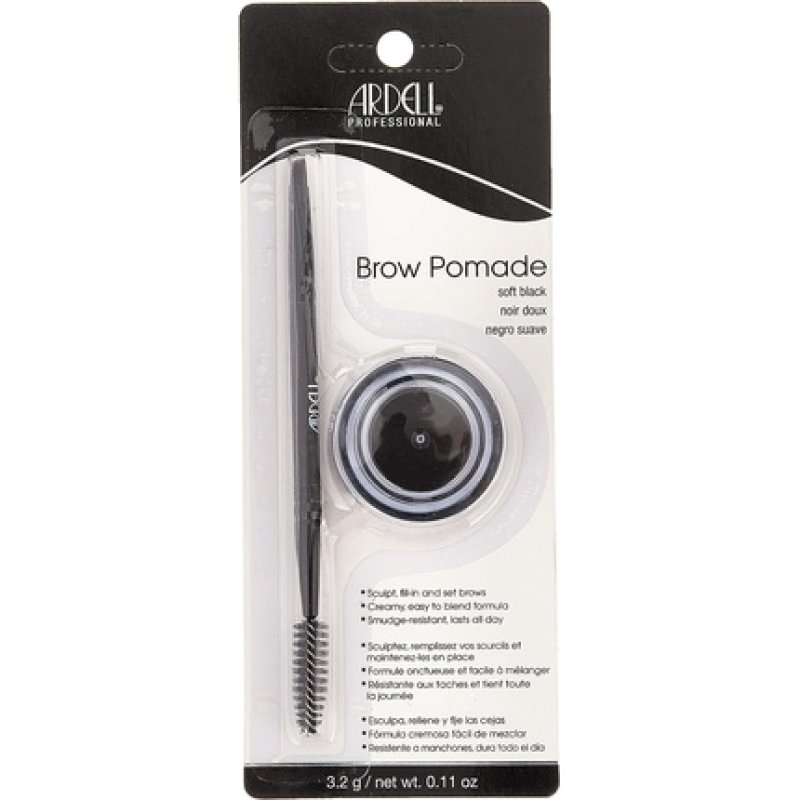 ARDELL Brow Pomade with Brush Soft Black 25g