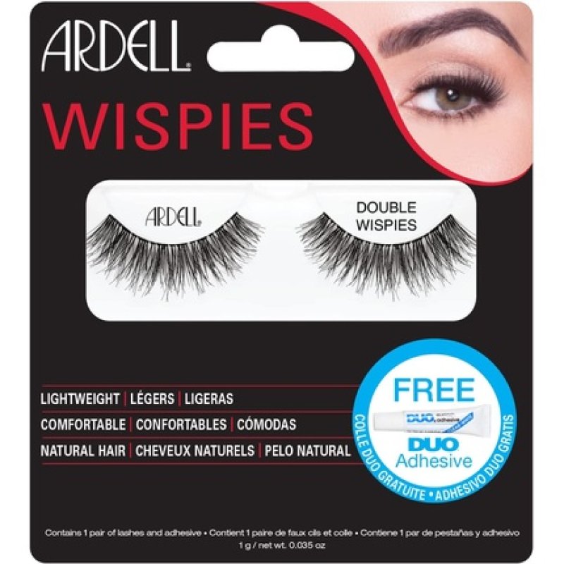 Ardell Double Wispies False Eyelashes with Free DUO Glue