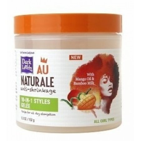 SoftSheen-Carson Dark and Lovely Au Naturale Anti-Shrinkage 10-in-1 Styles Gele 5.3oz