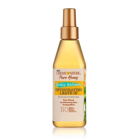 Creme Of Nature Leave-In Conditioner Scalp Refresh Invigorating 8 Oz