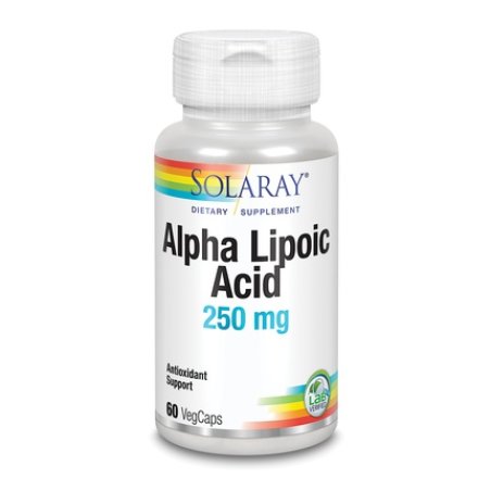 Solaray Alpha Lipoic Acid 250 Mg 60 Caps