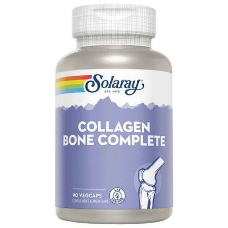 Solaray Collagen Bone Complete Dietary Supplement 90 Vegetarian Capsules