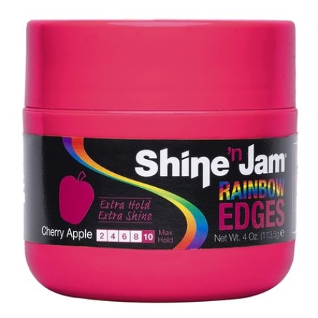 Shine'n Jam Rainbow Edges Cherry Apple 4 fl oz - Pack of 2