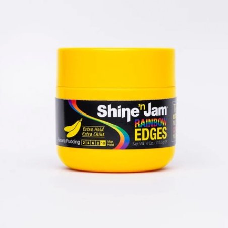 Shine 'N Jam/Rainbow Edges - Banana Pudding / 4oz Pack Of 1