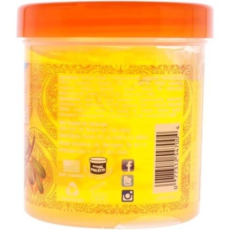 Ampro Pro Styl Styling Gel Protects and Strengthens Your Strands Non-Flaking Alcohol Free Vegan Formula Flexible