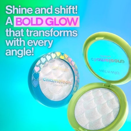 Wet N Wild Chameleon Chrome Powder Highlighter Light-Reflecting Iridescent