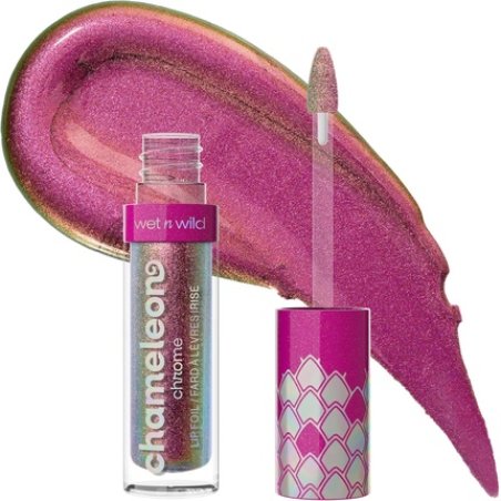 Wet N Wild Chameleon Chrome Lip Foil Bold Light-Reflecting Lip Gloss