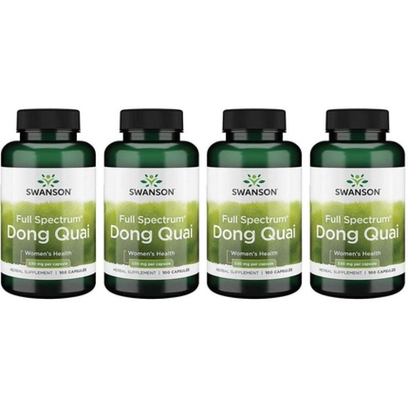 Swanson Dong Quai 530mg 100 Capsules