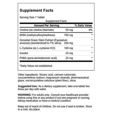 Swanson Hair Skin & Nails 60 Tablets