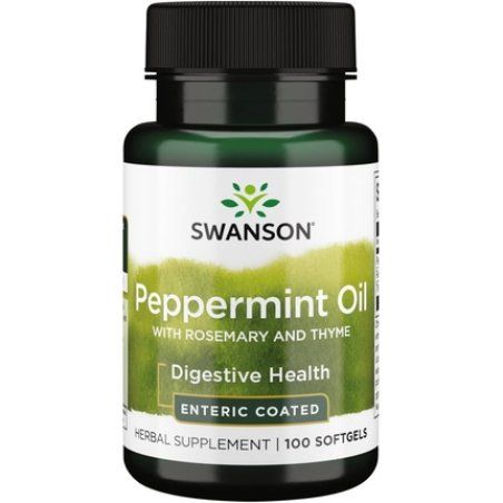 Swanson Peppermint Oil Combination 100 Softgels