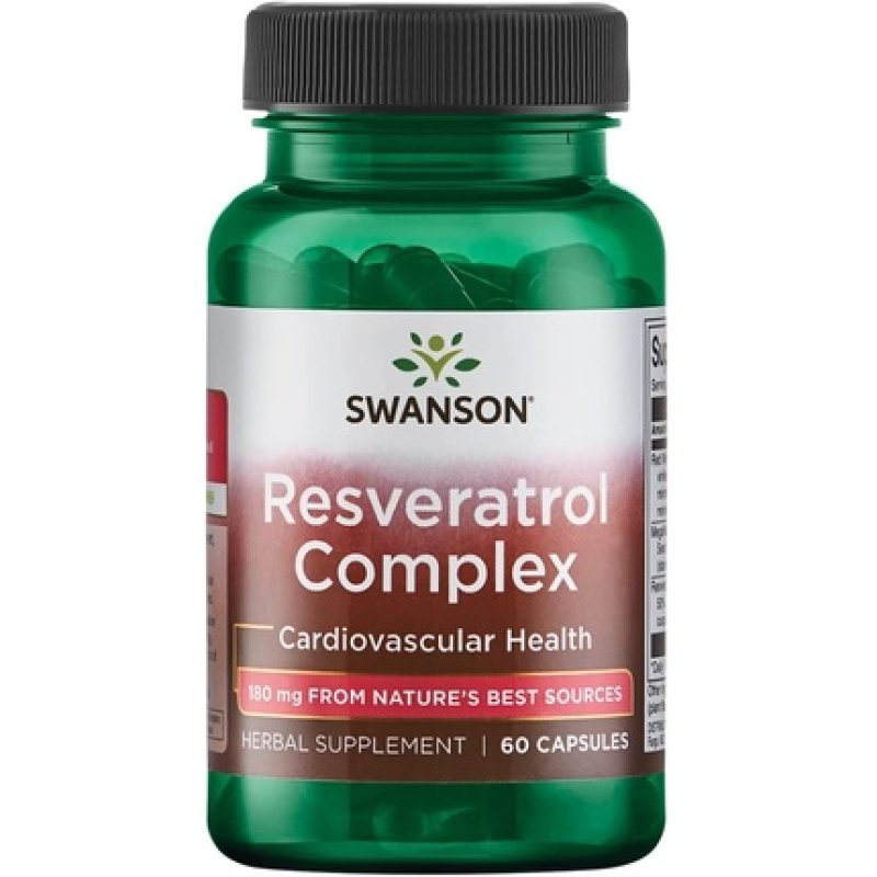 Swanson Resveratrol Complex 60 Capsules