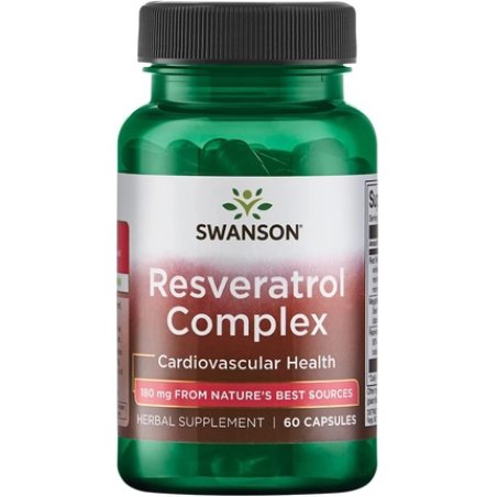 Swanson Resveratrol Complex 60 Capsules