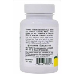 NaturesPlus Niacin 100mg High Potency Vitamin B3 Gluten-Free 90 Vegetarian Tablets