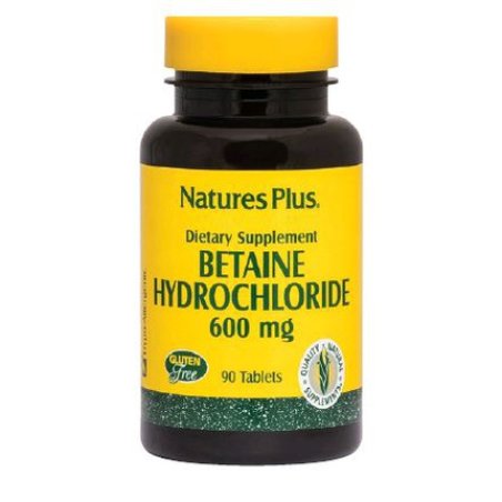 Natures Pl Betaina Hcl 600 Mg 90 Comp