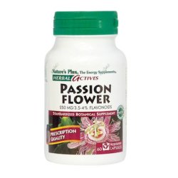 Nature's Plus Passion Flower 250mg Dietary Supplement With Passionflower 60 Vegetarian Capsules