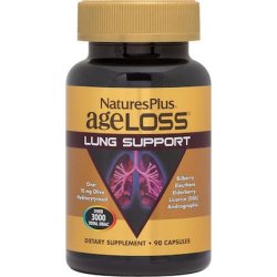 Nature's Plus Ageloss Lung Support - 90 Capsules