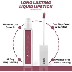 Ofra Long Lasting Liquid Lip Gloss for Women Charmed 0.2 Ounce