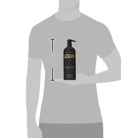 GO247 Real Men Shampoo 33.8 Fluid Ounce by On The Go