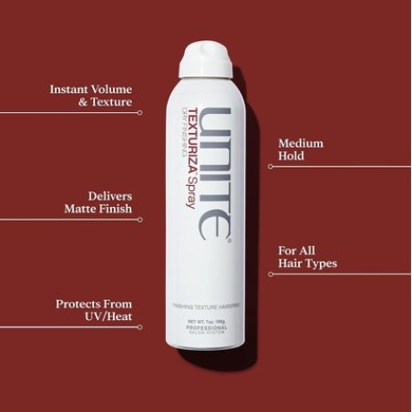 Unite Hair Texturiza Spray Dry Finishing Texturizer 7 Oz