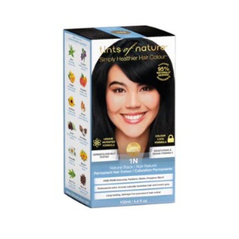 Tints of Nature 704326100108 hair colour Black 130 ml