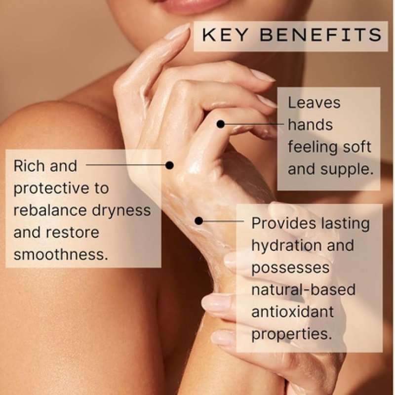 Jurlique Jasmine Hand Cream Hydrates and Rebalances Dryness - Rich and Restorative