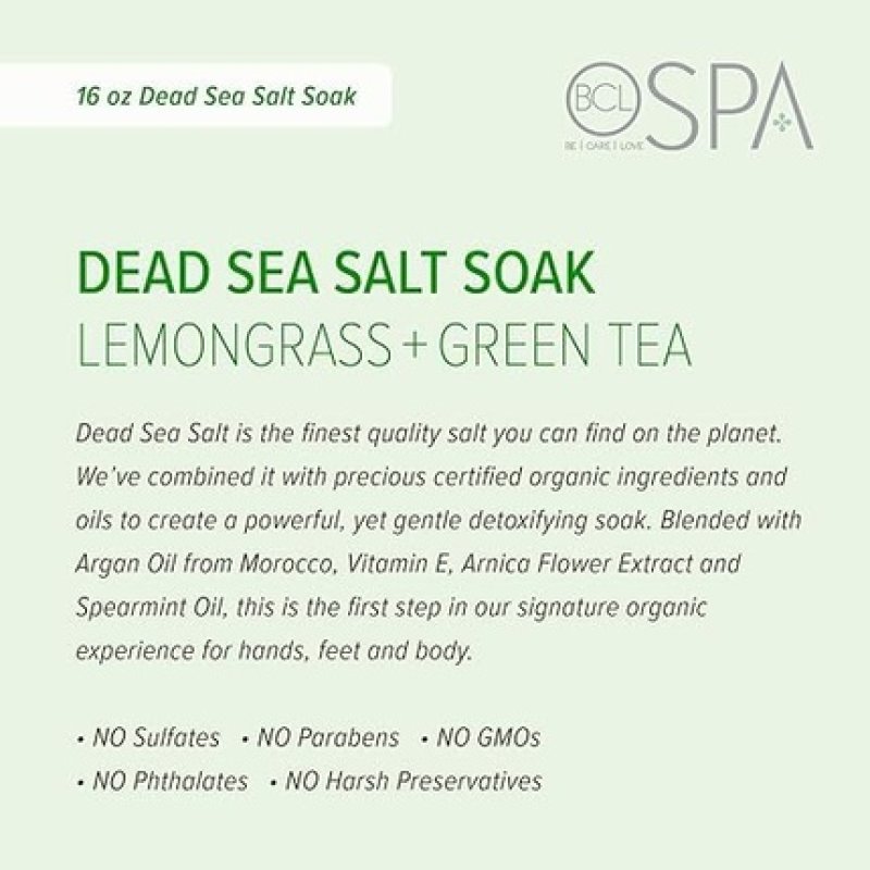 Bcl Spa Lemongrass & Green Tea 4-Step Skincare Starter Kit 16oz