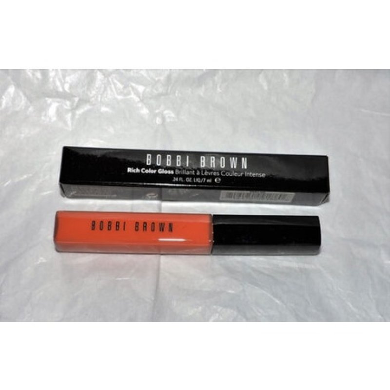 Bobbi Brown Rich Color Lip Gloss Melon Full Size New in Box Discontinued