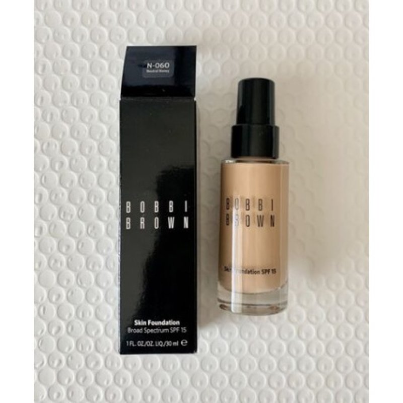 Bobbi Brown Skin Foundation SPF 15 N-060 Neutral Honey 30ml 1oz