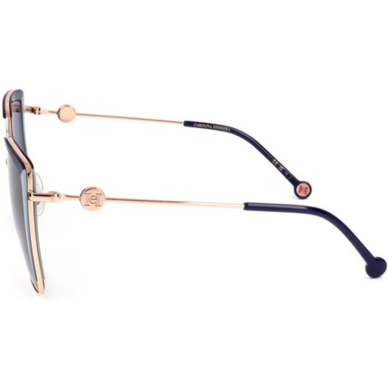 Carolina Herrera Her 0111/S Glasses Blue Azure 57 for Women