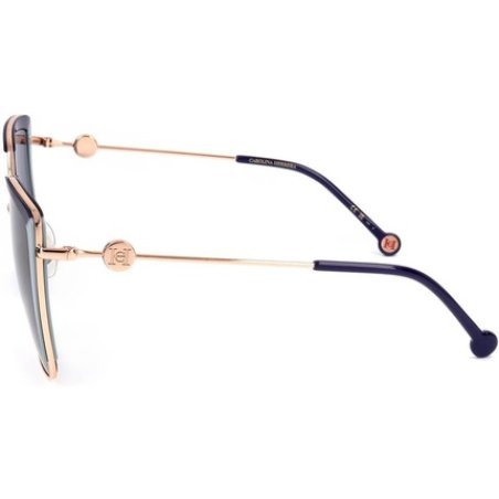 Carolina Herrera Her 0111/S Glasses Blue Azure 57 for Women