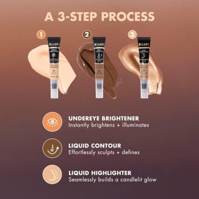 Milani Conceal Perfect Liquid Highlighter for Added Glow