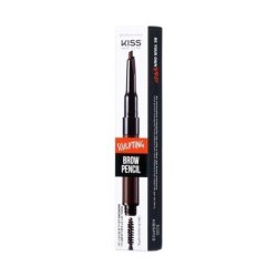 Kiss NY Top Brow Fine Precise Eyebrow Pencil Deep Dark Brown KBSP05