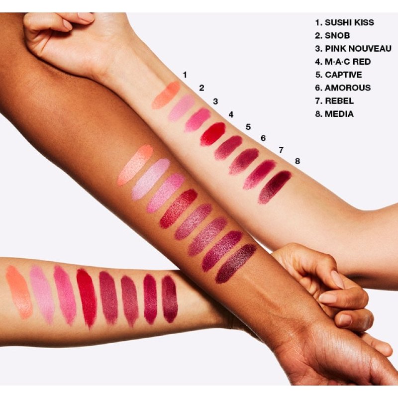 MAC AcM Matte Lipstick Mangrove Women Lipstick 0.1 oz