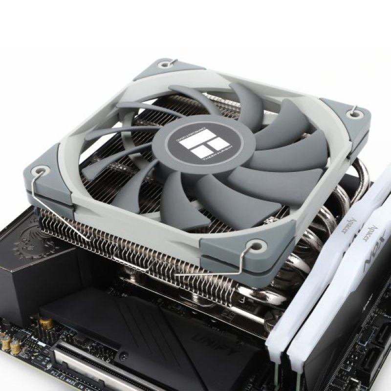 Thermalright AXP120-X67 computer cooling system Processor Heatsink/Radiator 12 cm Black, Grey, Metallic 1 pc(s)