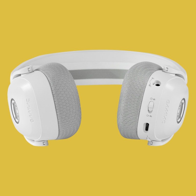 GAMIAC HS71 Headset Wired Head-band Gaming USB Type-C White