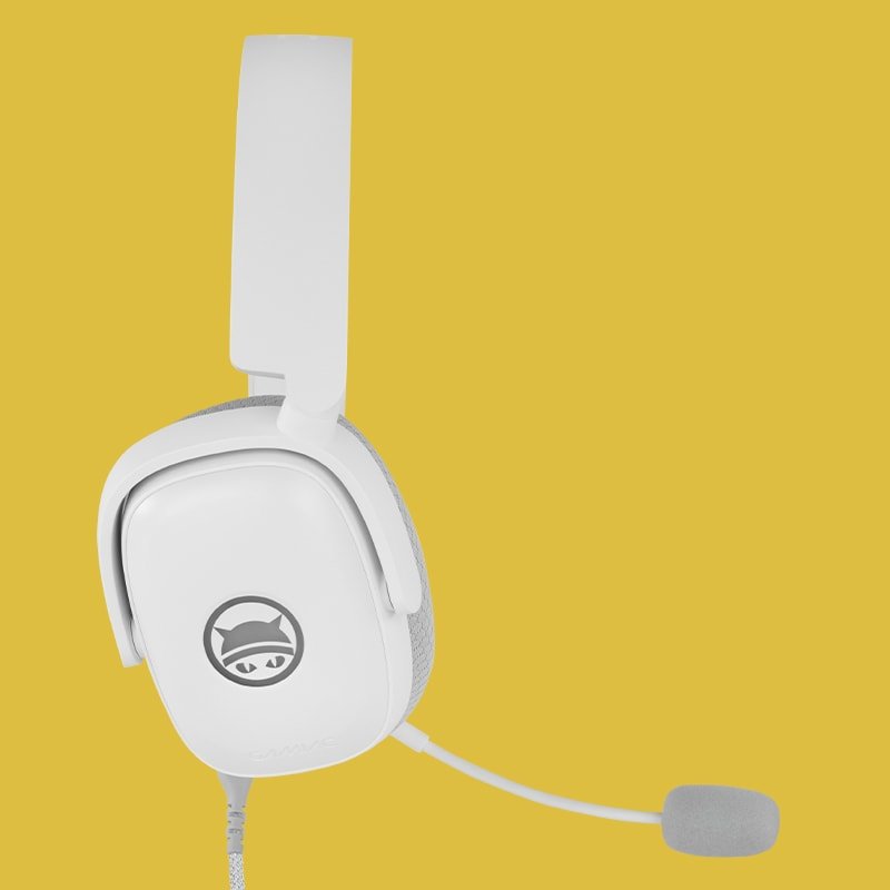 GAMIAC HS71 Casque Avec fil Arceau Gaming USB Type-C Blanc