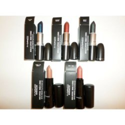 Mac Metallic Mineralize Rich & Powder Kiss Love Me Lipstick 3g & 3.6g