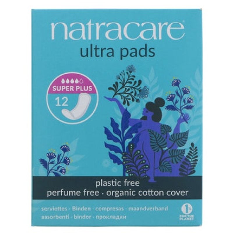 Natracare Ultra Pads Super Plus x12