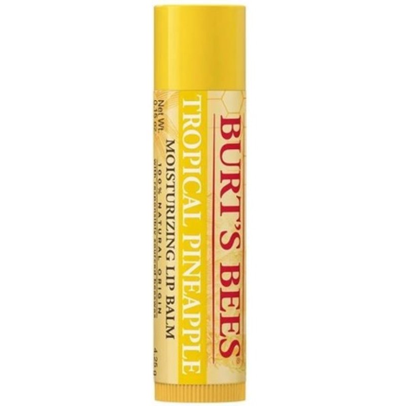 Burt's Bees Lip Balm Tropical Pineapple - Moisturizing Lip Care