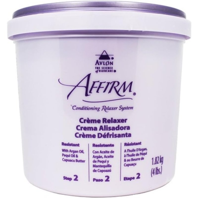 Avlon Affirm Creme Relaxer 4 Lb Control Resistant Time Release Sodium