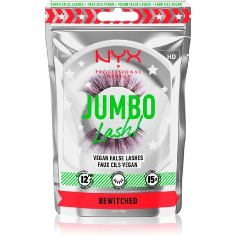 NYX Professional Makeup Limited Edition Halloween 2022 Cirque Du Tricks Jumbo Lashes tipo 02 Bewitched