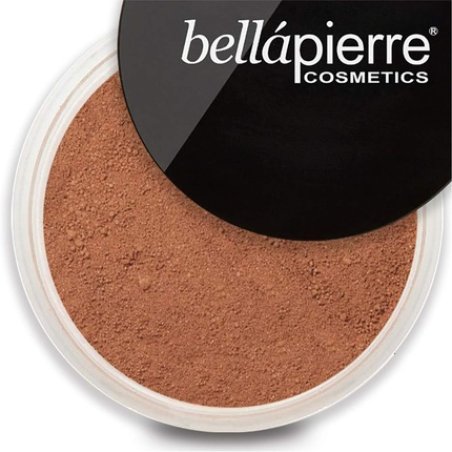 Bellapierre Mineral Foundation Powder Full Coverage SPF 15 Vegan & Cruelty-Free Hypoallergenic 9g Double Cocoa