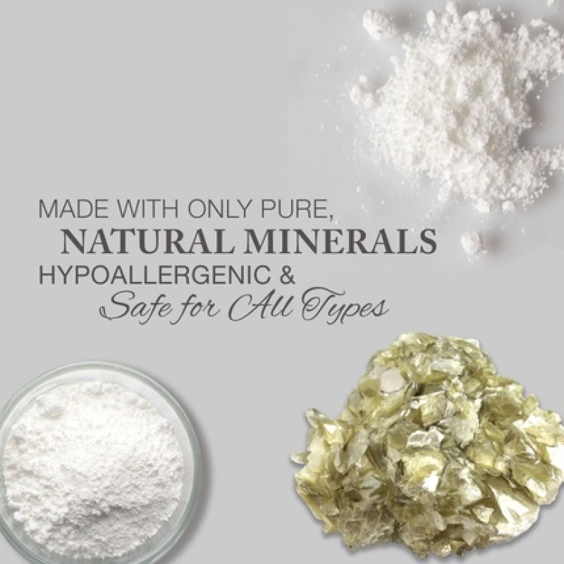 Bellapierre Mineral Foundation Powder Full Coverage SPF 15 Vegan Cruelty-Free Oil Talc Free Hypoallergenic 9 Grams