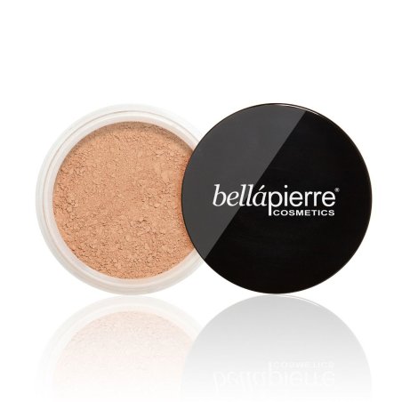 Bellapierre Mineral Foundation Powder Full Coverage SPF 15 Vegan Cruelty-Free Oil Talc Free Hypoallergenic 9 Grams