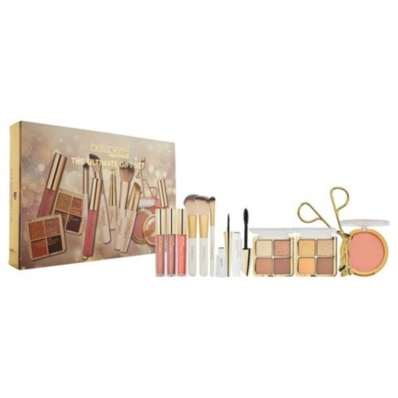 Bellapierre Cosmetics Ultimate Glam Gift Set 12-Piece Gift Set for Women